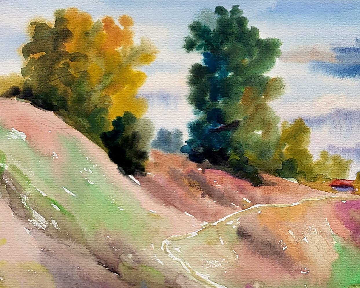 Watercolor painting