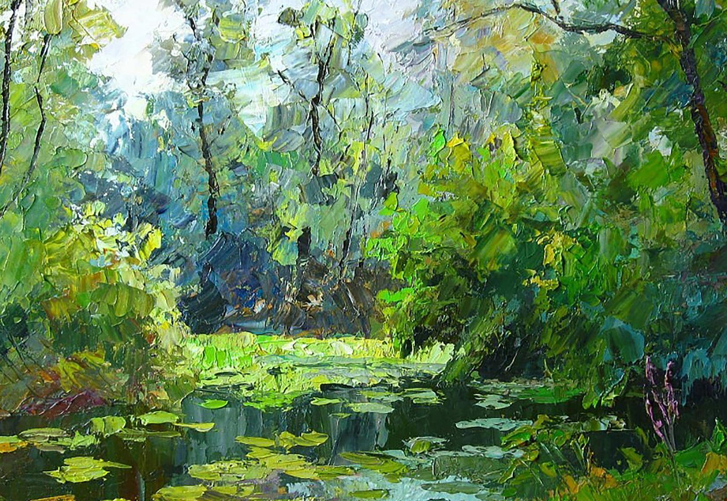 Oil painting On the outskirts of ... / Serdyuk Boris Petrovich