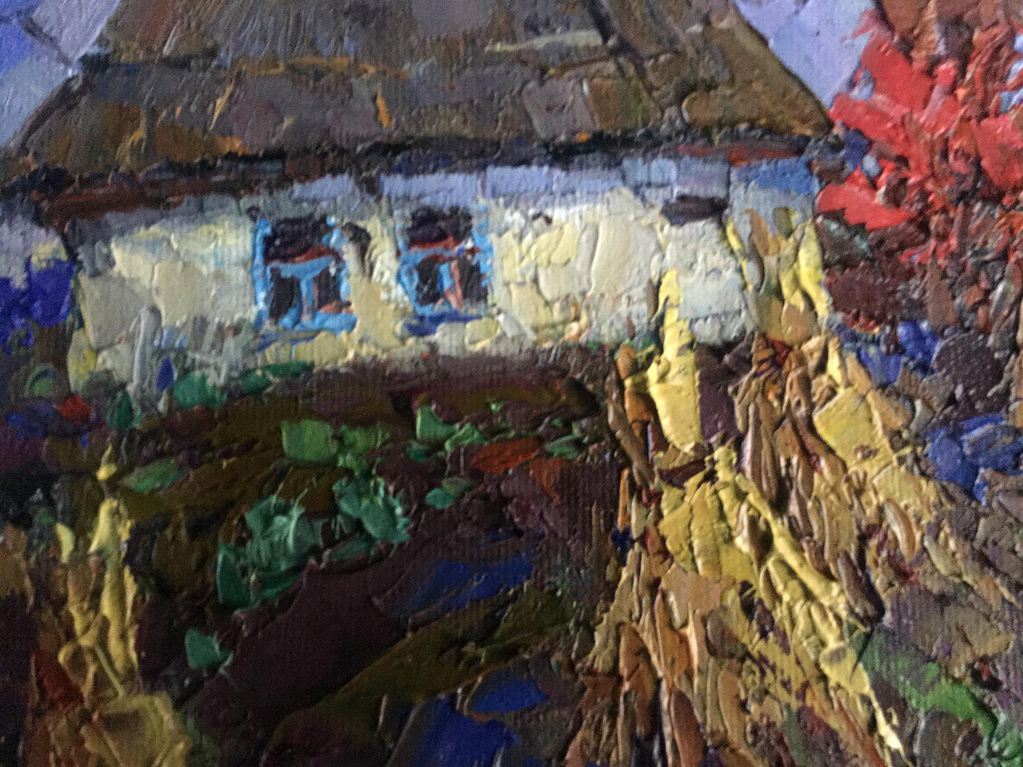 Village landscape Art 