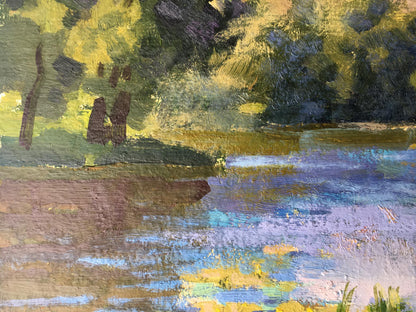 Oil painting Hot day Batrakov Vladimir Grigorievich