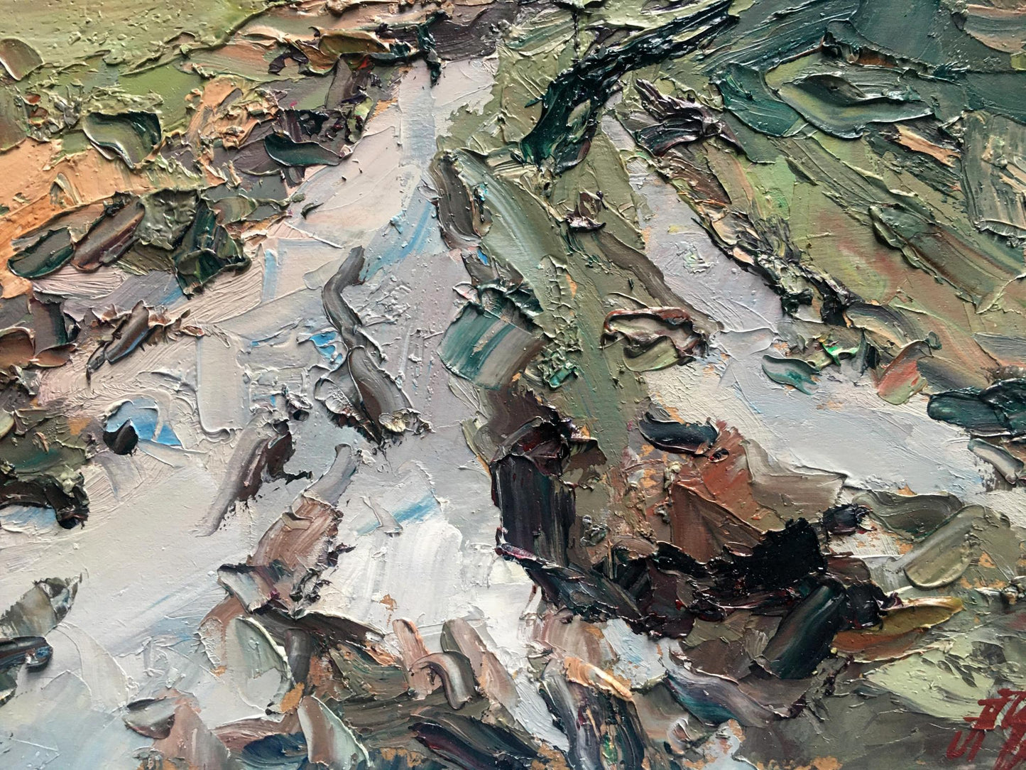 Oil Nature Landscape 