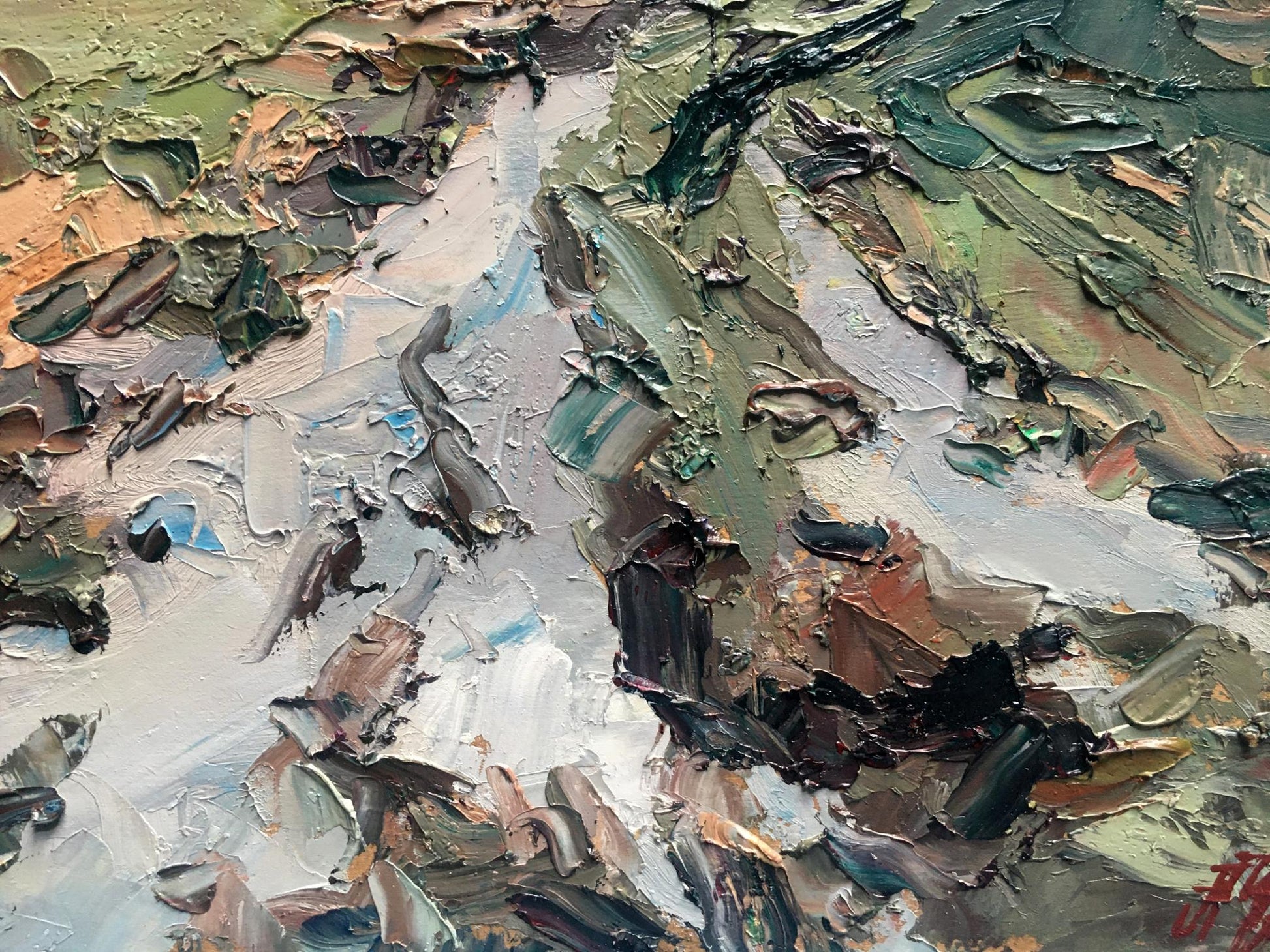 Oil Nature Landscape 