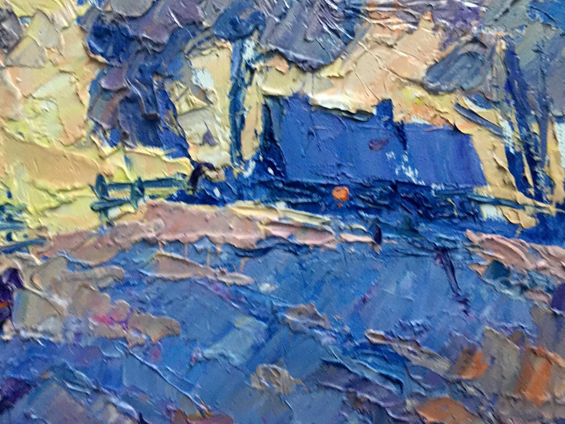 Village landscape Art 