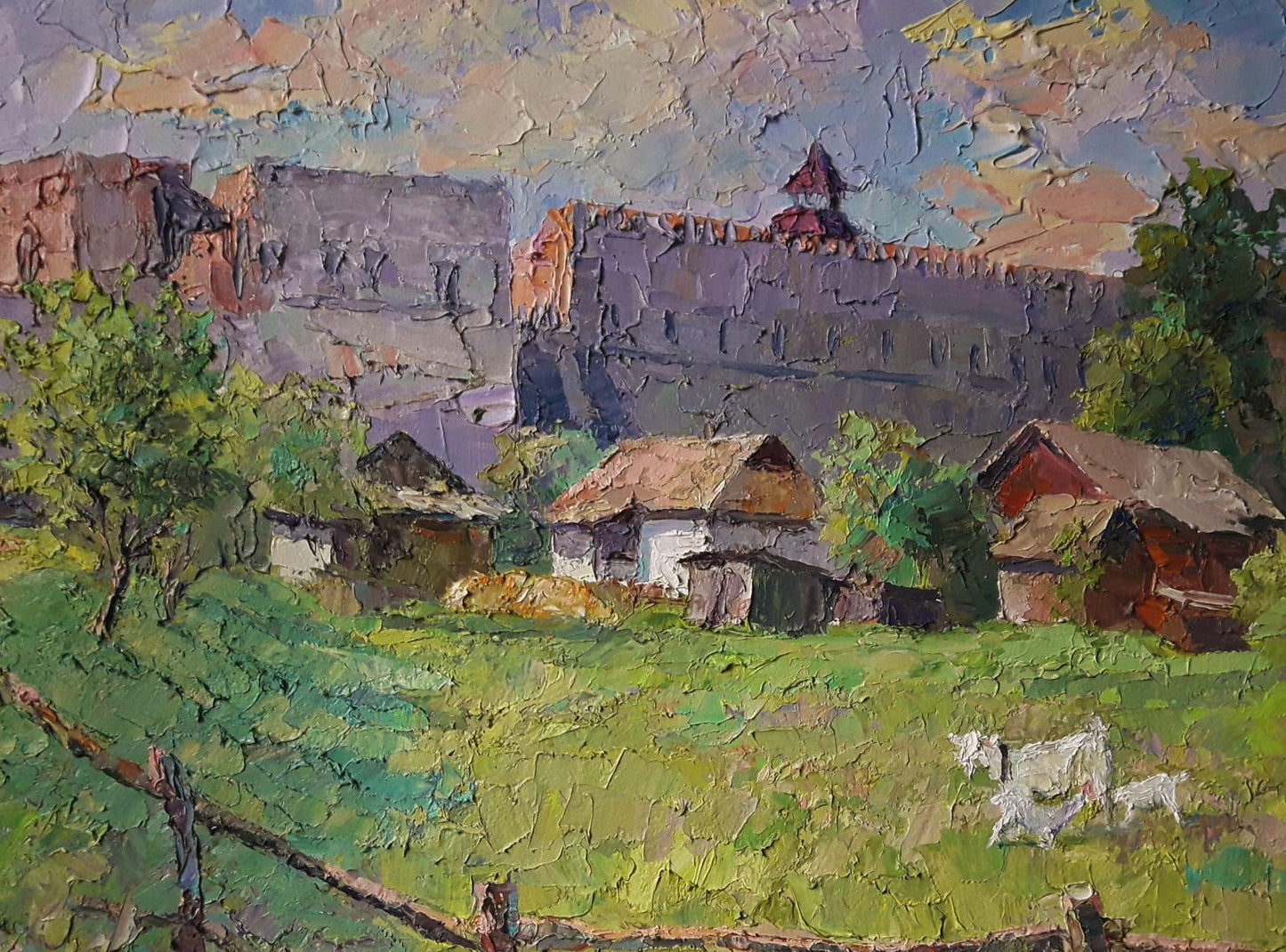 Oil painting Morning in Medzhibozh Serdyuk Boris Petrovich