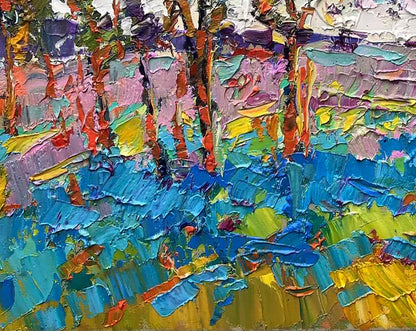 Village landscape Art 