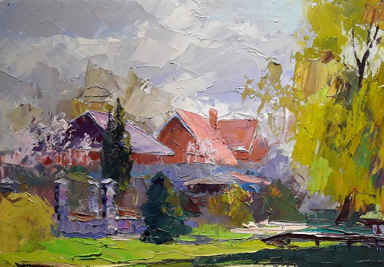 Village landscape 