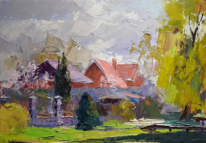 Village landscape 