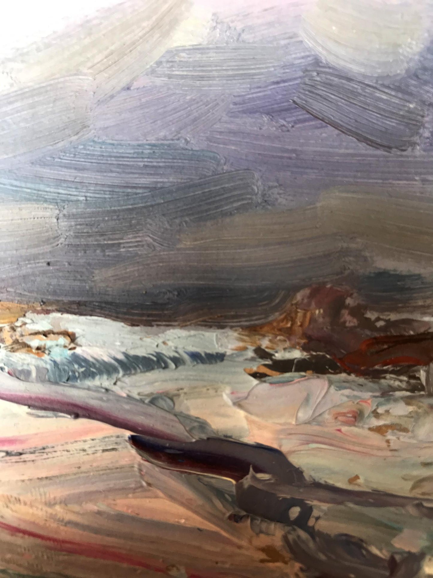 winter painting art