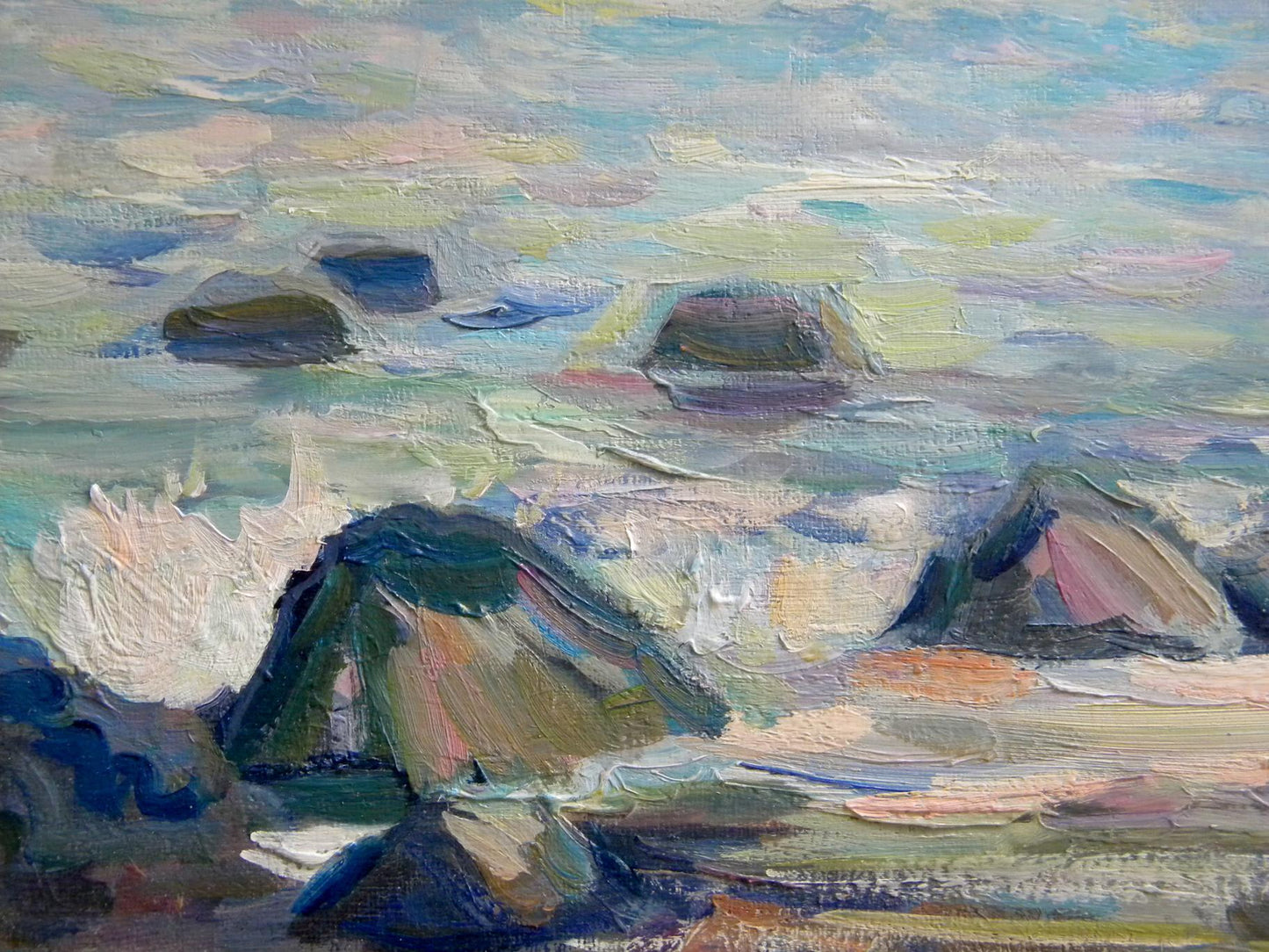 Oil painting Crimea. After rain Anatoly Kymnatny