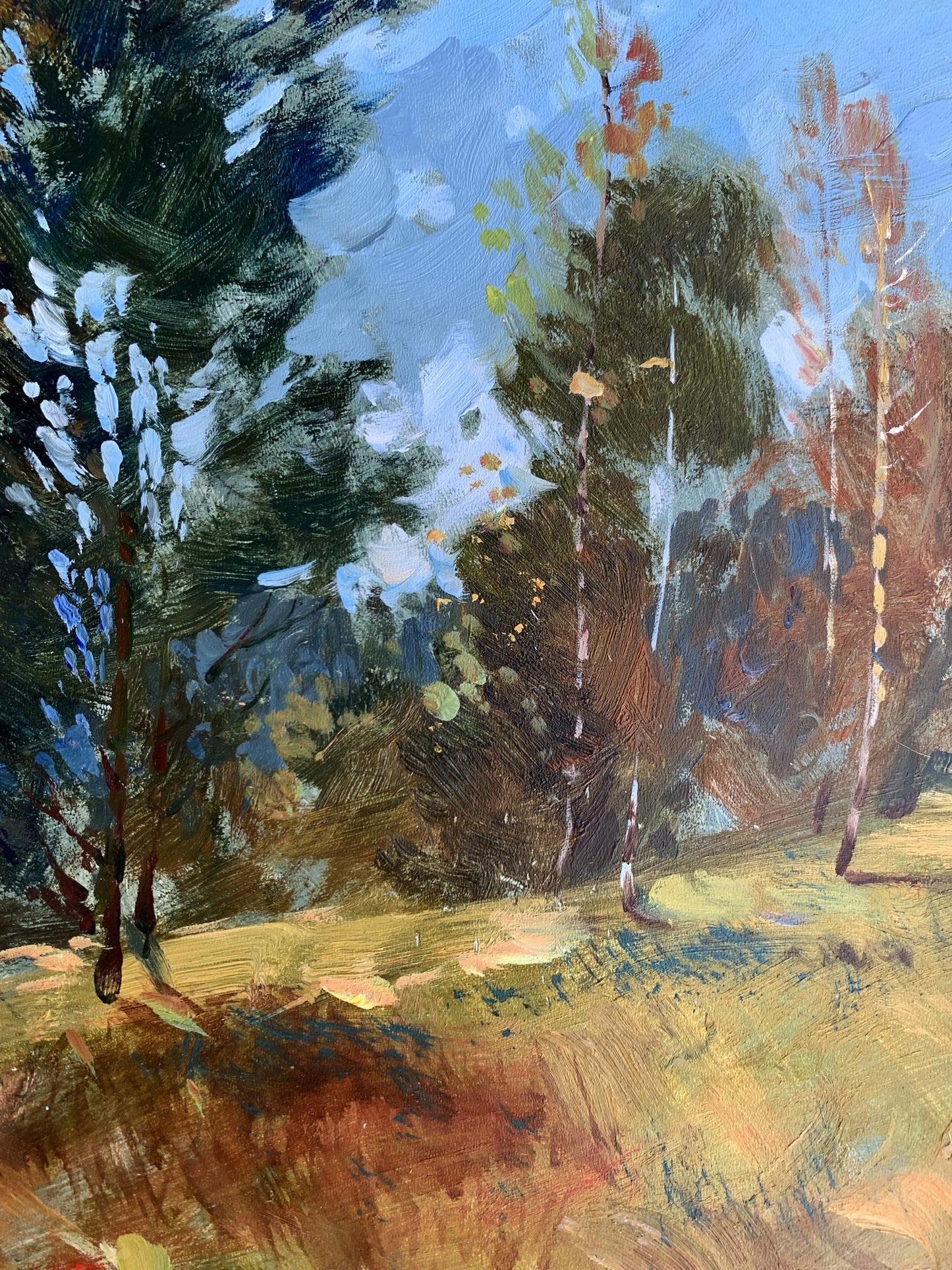 OIl painting Beginning of autumn Yuriy Suprunchuk