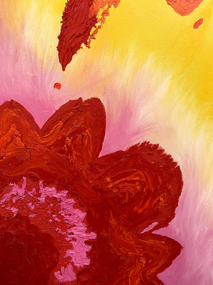 Oil painting Radiance of warmth Oleksandr Gukalov