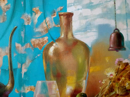 Abstract oil painting Bright morning Anatoly Tarabanov