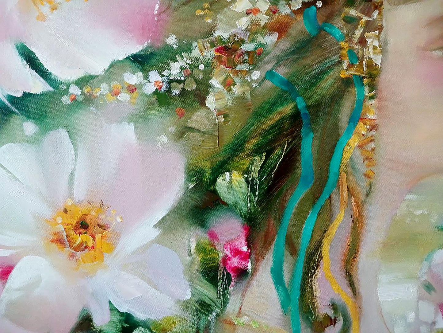 Abstract oil painting April Anatoly Tarabanov