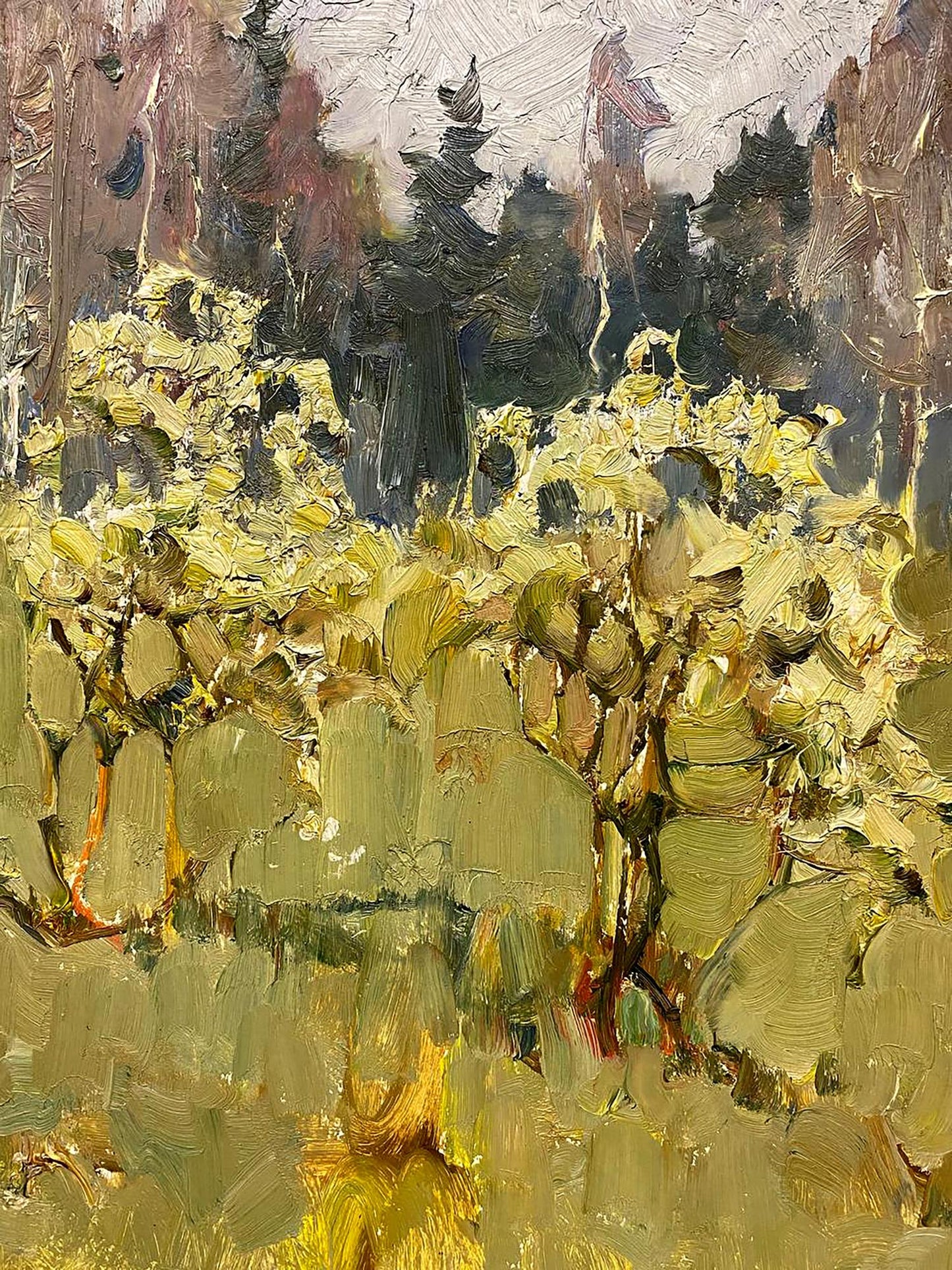 Oil painting Silence Singaevsky Vladimir Ivanovich