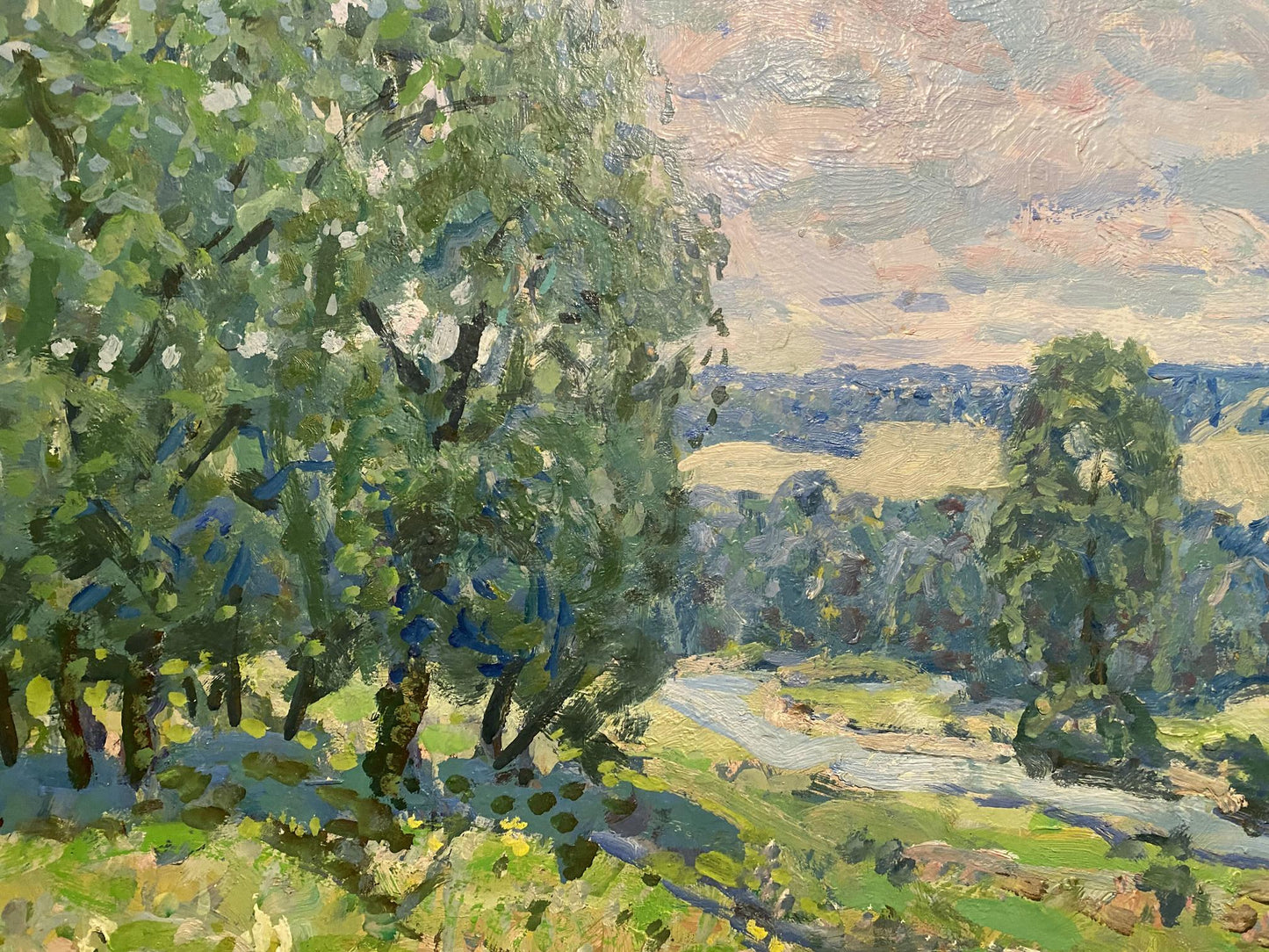 Oil painting Glade Georgy Kolosovsky