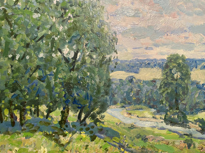 Oil painting Glade Georgy Kolosovsky