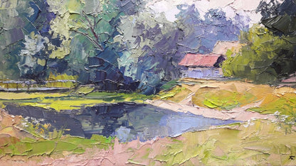 oil painting Bridge Serdyuk Boris Petrovich №SERB 769