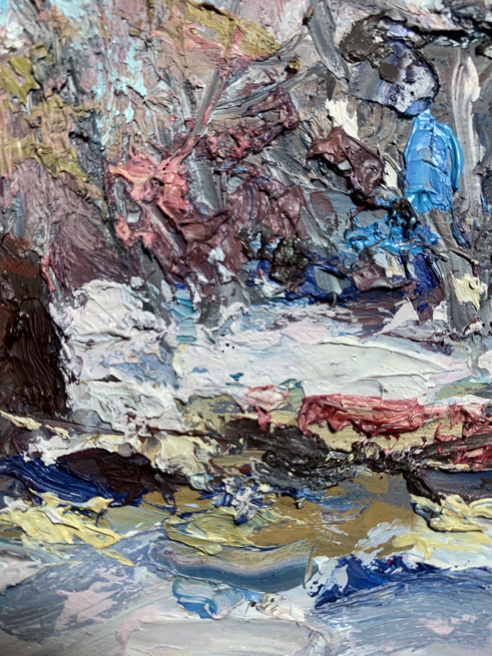 Winter Rural landscape 