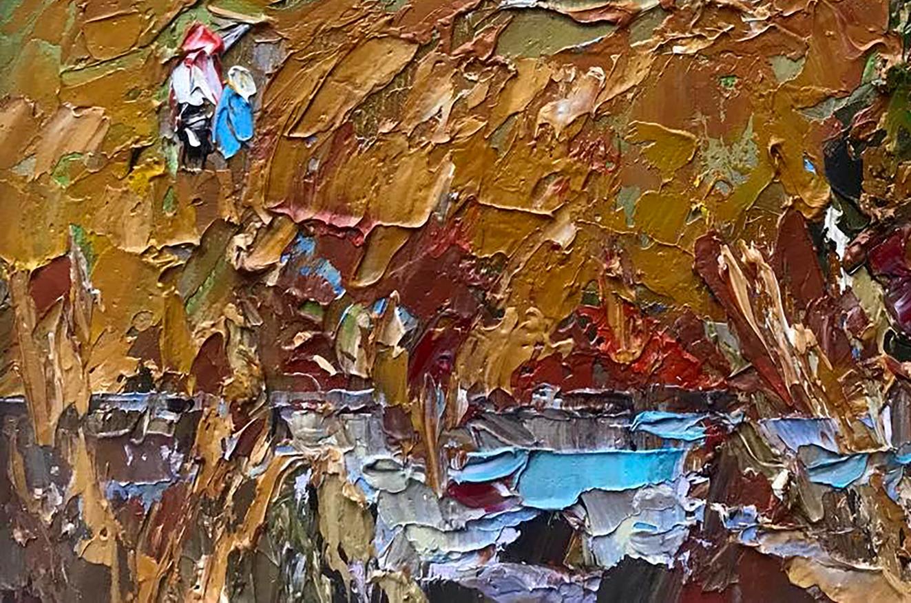 Village landscape Art 