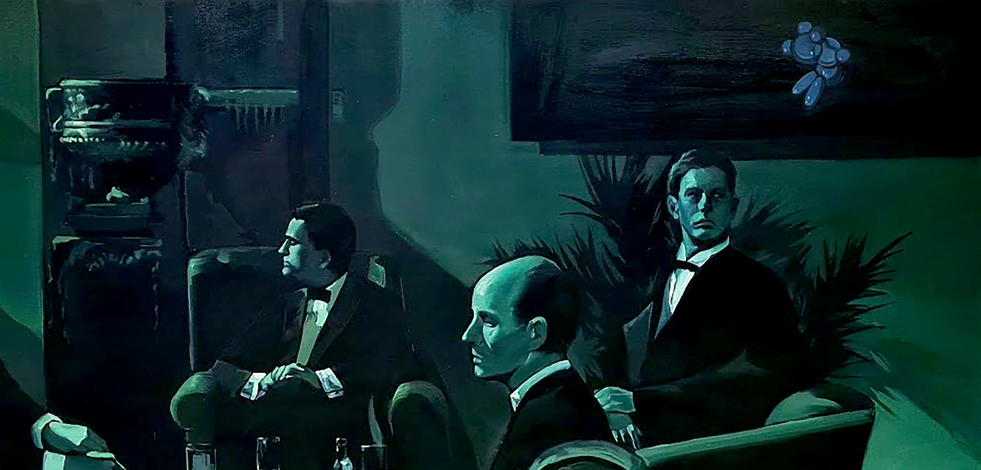 Boxed in Blue: Igor Konovalov's Oil Representation of the Blue Box