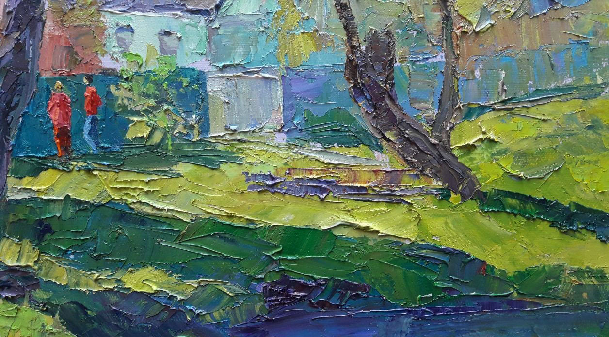 oil painting May day Serdyuk Boris Petrovich