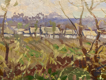 Oil painting Young days Georgy Kolosovsky