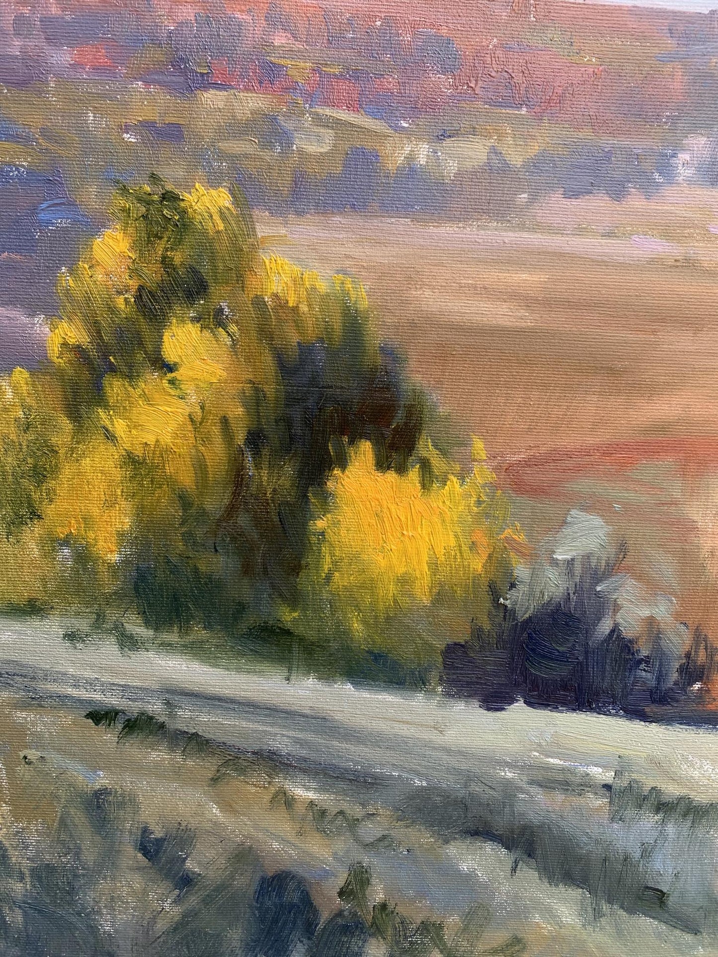 Oil painting Hot day Unknown artist