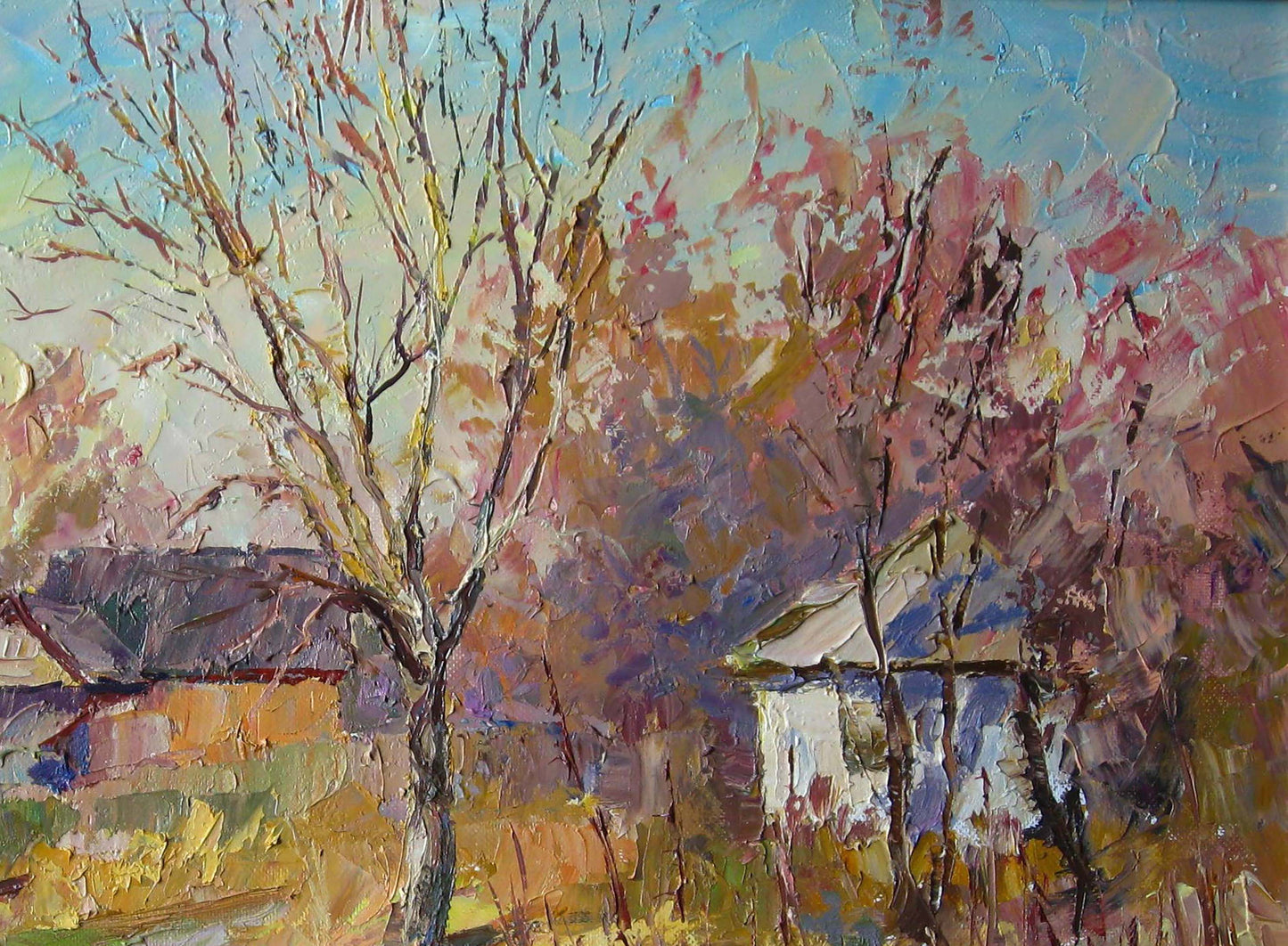 Oil painting The last rays Serdyuk Boris Petrovich