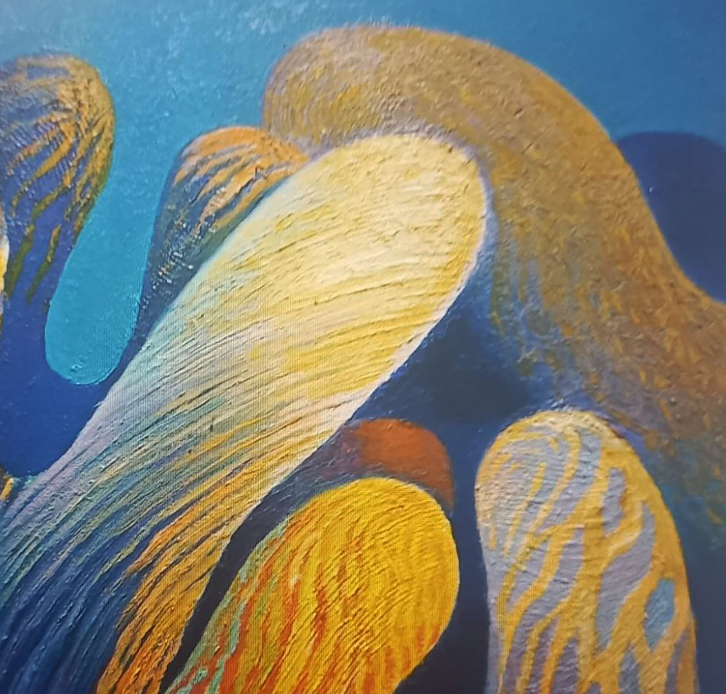 Oil painting Under the water Alexander Strashevich