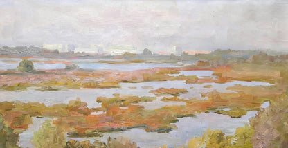 Oil painting Fish lakes Serdyuk Boris Petrovich