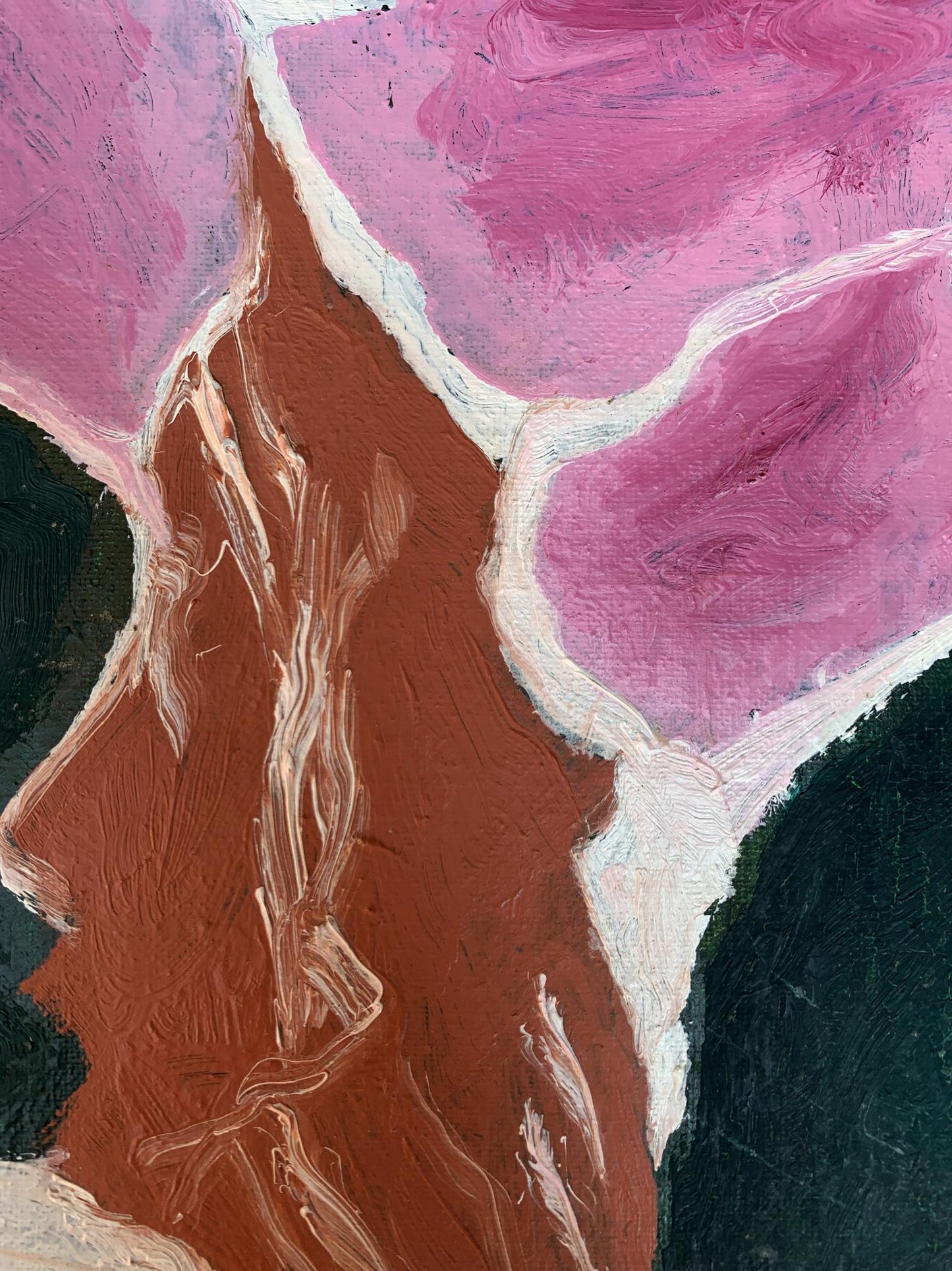 Oil painting Disappearing thoughts Oleksandr Gukalov