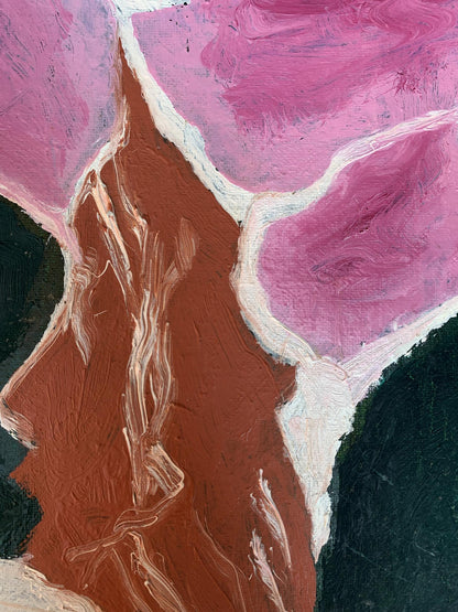 Oil painting Disappearing thoughts Oleksandr Gukalov