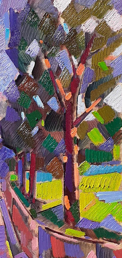 Oil painting Sunny day Peter Dobrev