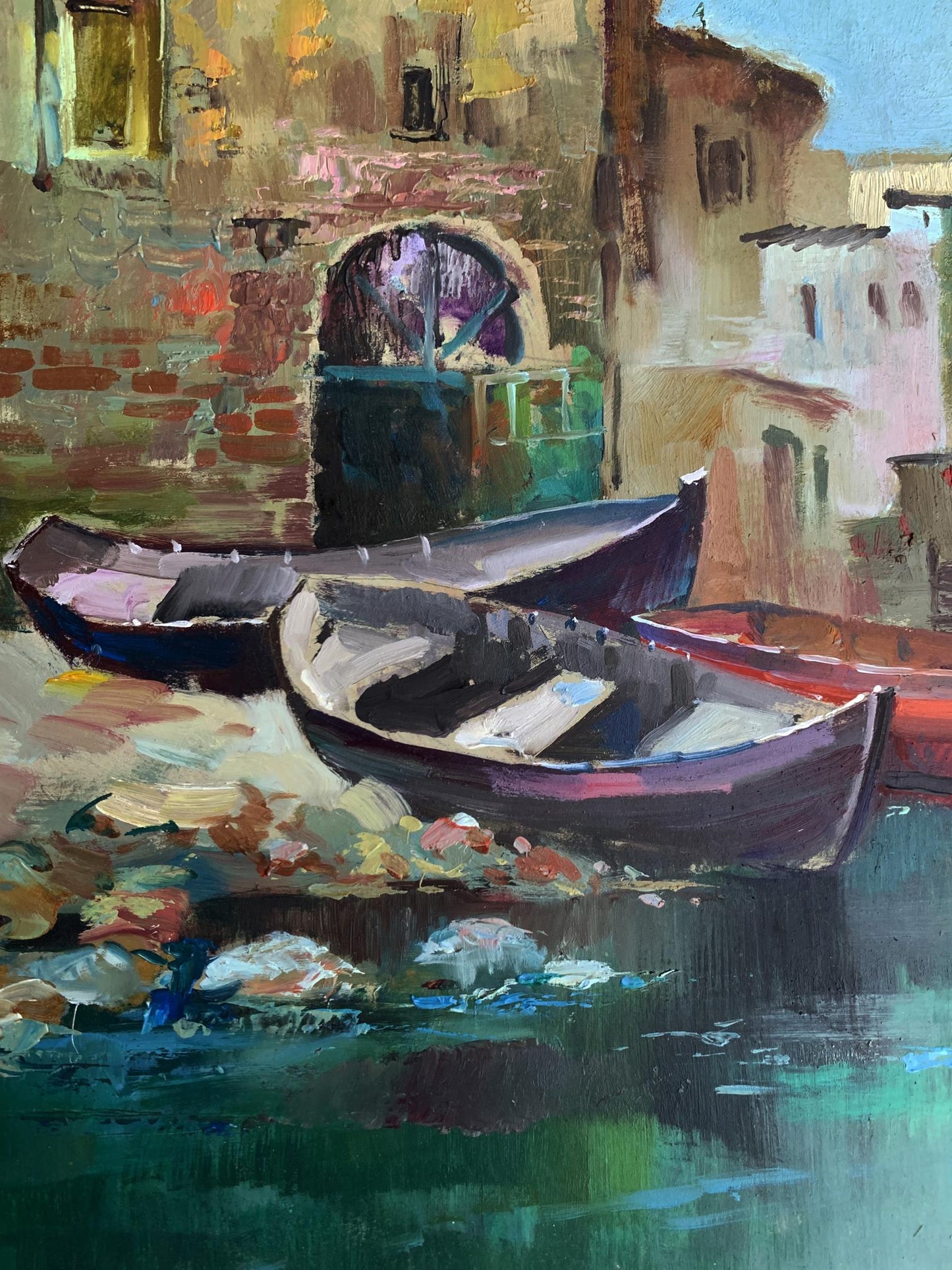 OIl painting On the seashore Yuriy Suprunchuk