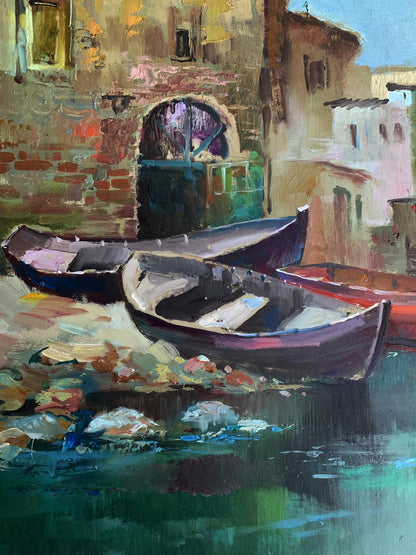 OIl painting On the seashore Yuriy Suprunchuk
