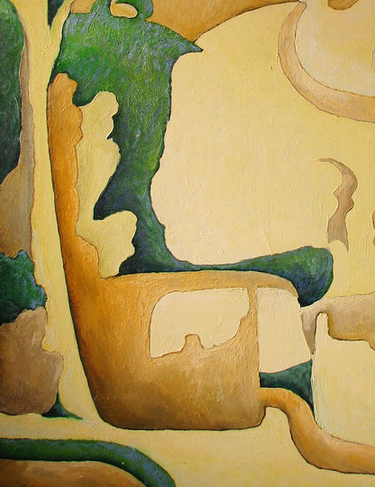 Abstract oil painting Horizon Varvarov Anatoly Viktorovich