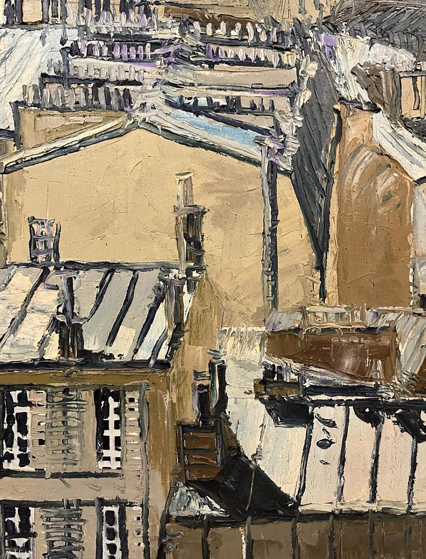 Oil painting Sonho Cityscape Contemporary Art  Serhiy Kovalev