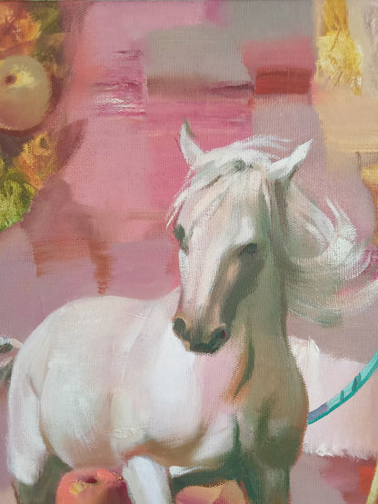 Oil painting New day Left Anatoly Borisovich Tarabanov