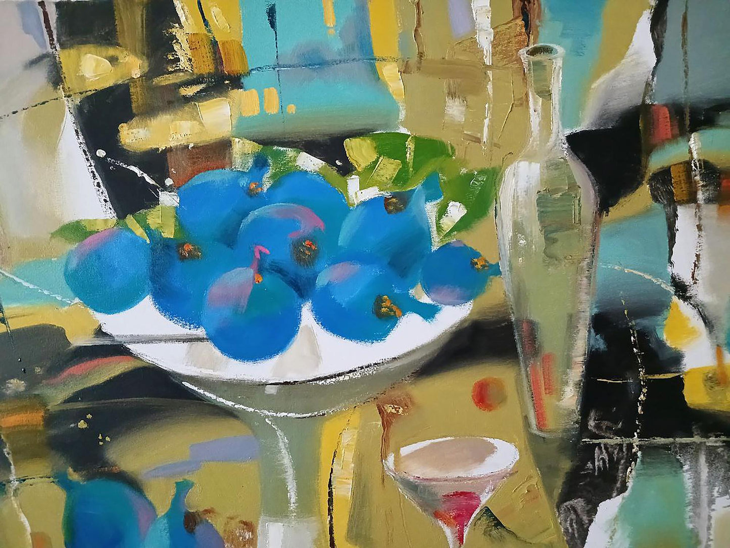 Abstract oil painting Sweet Still Life Anatoly Tarabanov