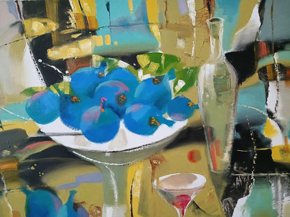 Abstract oil painting Sweet Still Life Anatoly Tarabanov
