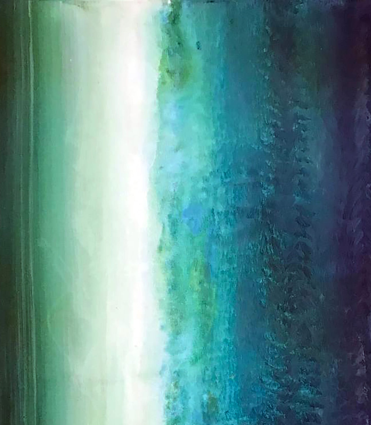 Acrylic painting Water Olga Melezhik