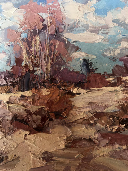 oil nature painting