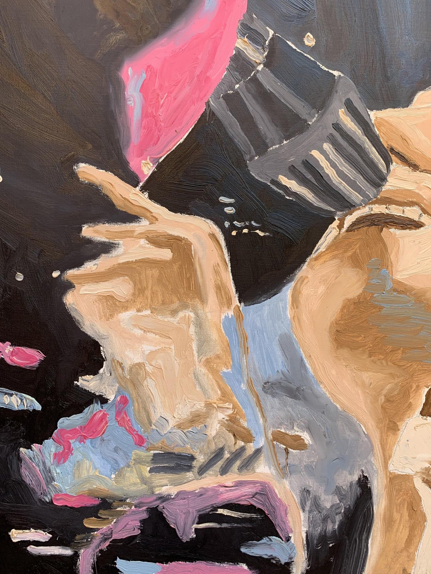 Oil painting Karaoke Oleksandr Gukalov