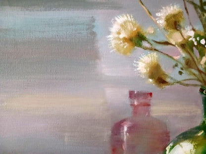 Abstract oil painting Fruit still life Anatoly Tarabanov