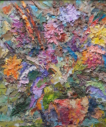 Oil painting Flower rhapsody Serdyuk Boris Petrovich