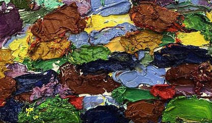 Abstract Oil painting Etude in colors Oleksiy Dakhnenko Buy 
