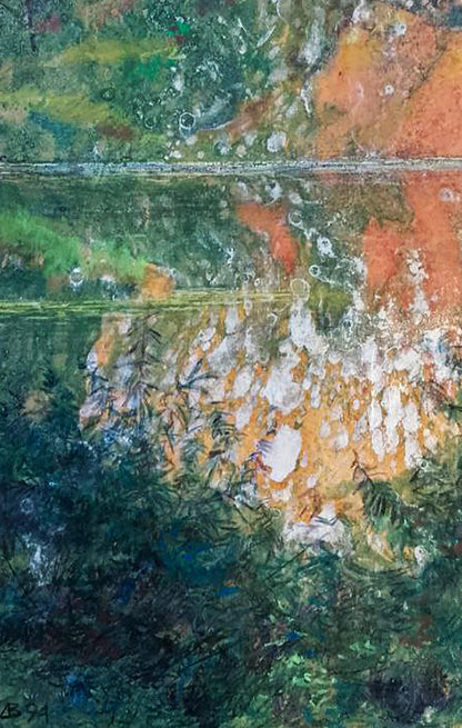 Oil painting Drops of the river Anatolii Duhnevich