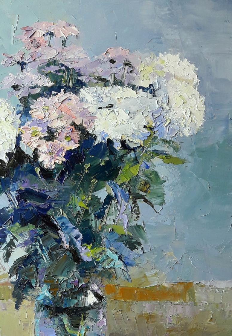 Oil painting Autumn bouquet Serdyuk Boris Petrovich