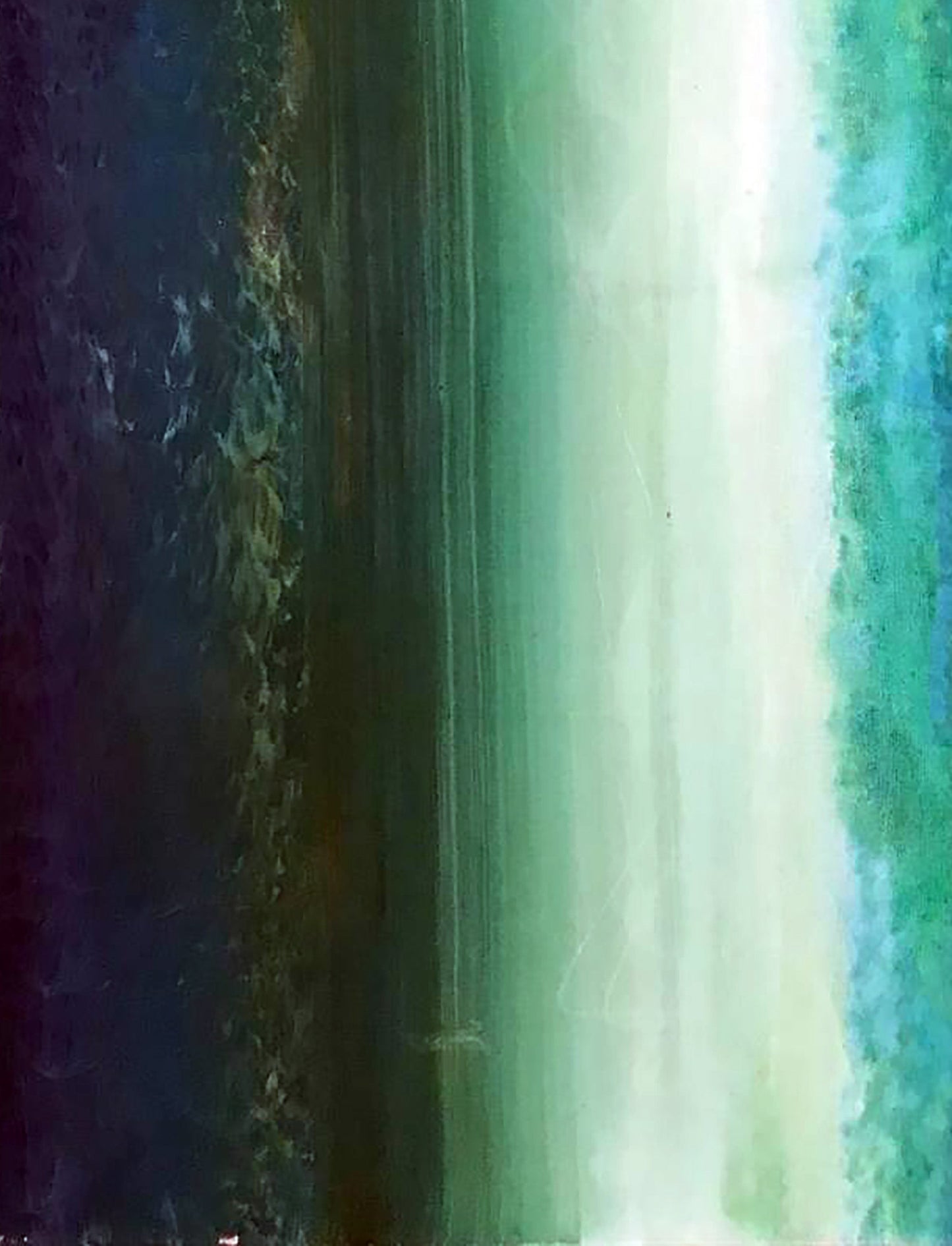 Acrylic painting Water Olga Melezhik