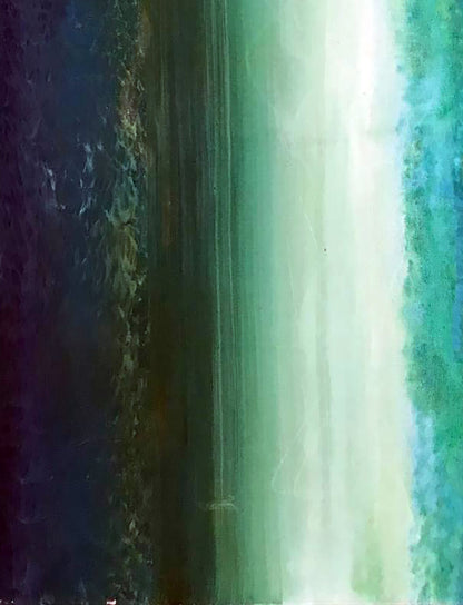 Acrylic painting Water Olga Melezhik